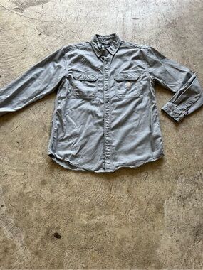 Carhartt  FR Gray Work Shirt